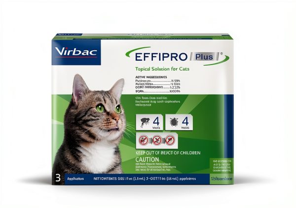 Virbac Cat Flea Drops Waterproof Flea Tick Control-2