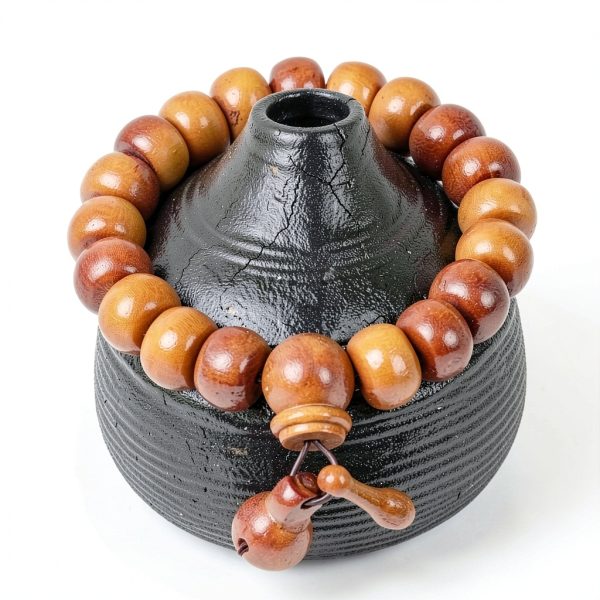 Generic Om Mani Padme Hum Bead Bracelet Women Buddhist-0
