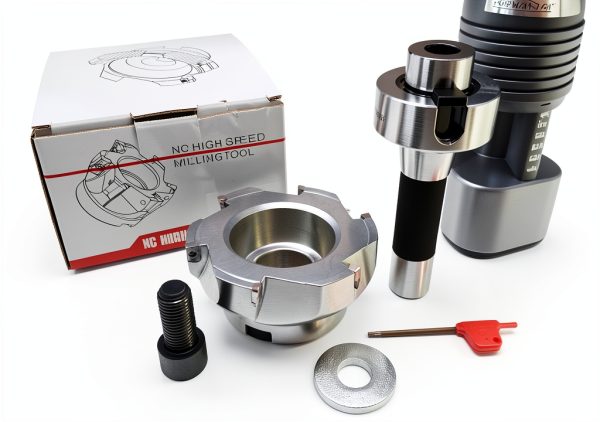 CME 4 Inch Face Mill R390 Inserts R8 Arbor Industrial-2