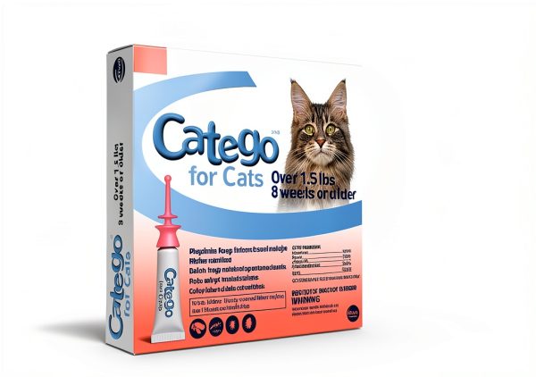 Catego Cat Flea Treatment Monthly Prevention Ticks Lice-3