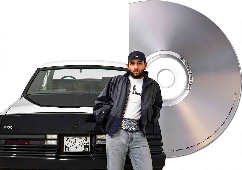 West Coast Rap CD album cover displayed on a shelf