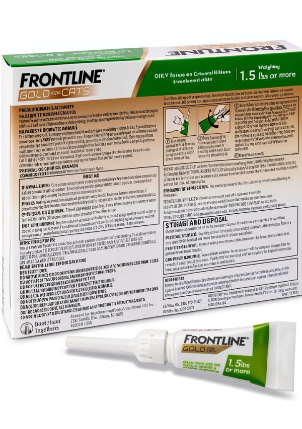 Boehringer Ingelheim Cat Flea Drops Kills Fleas Ticks-1