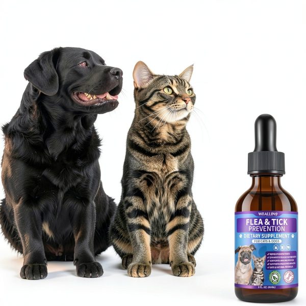 WEALLIN Natural Flea Tick Drops Plant Based Pet Protection-7