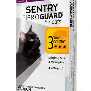 SENTRY Fiproguard Cat Flea Tick Control Vet Quality Formula-0