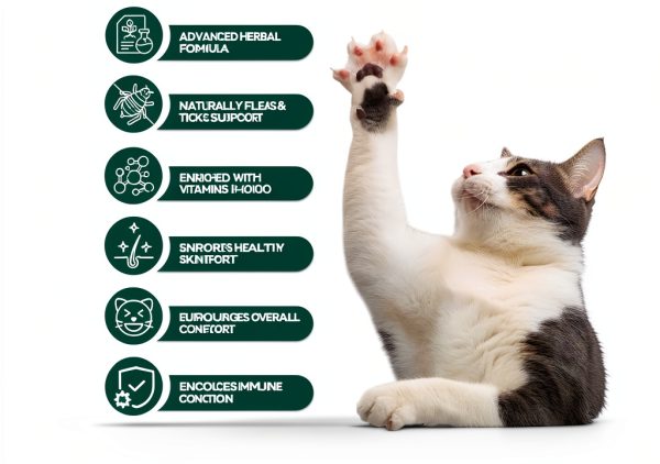 Carmelie Cat Flea Drops Natural Formula Chicken Flavor-3