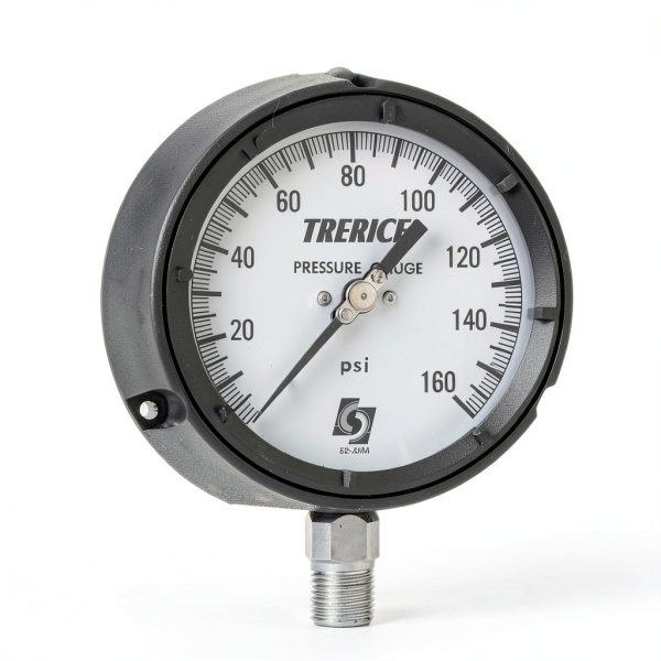 Trerice 450SS Compound Gauge Solid Front Industrial-0