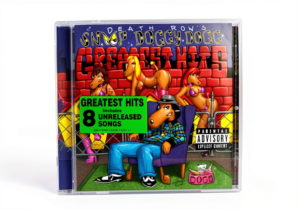 Priority Records CD displayed with case and disc