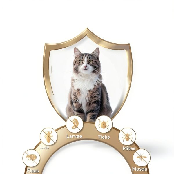 WEALLIN Cat Flea Treatment Chews Natural Ingredients All-3