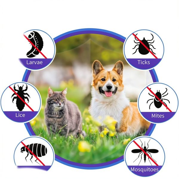WEALLIN Natural Flea Tick Drops Plant Based Pet Protection-2