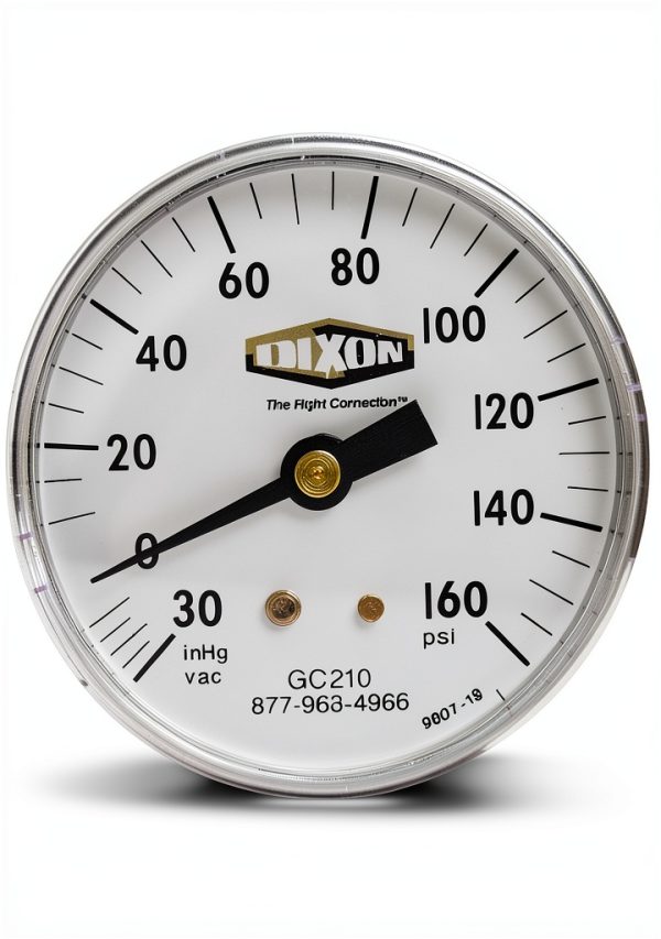 Dixon GC210 Compound Gauge PowerFlex Movement Industrial Use-0