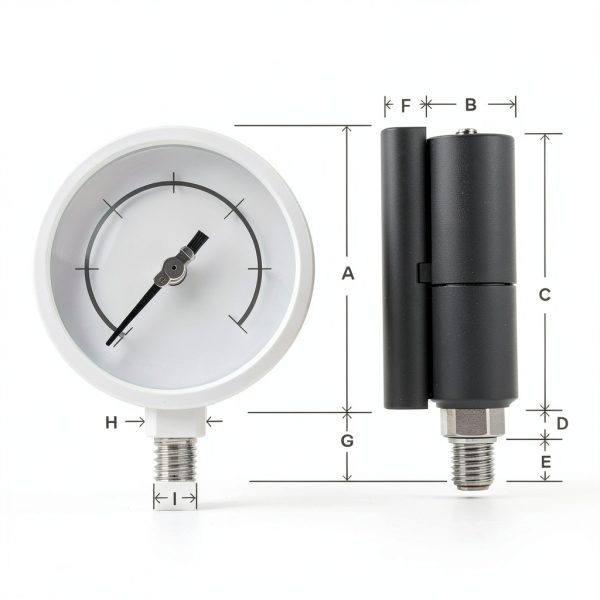 PIC Gauges Compound Gauge Stainless Steel All Welded Case-1
