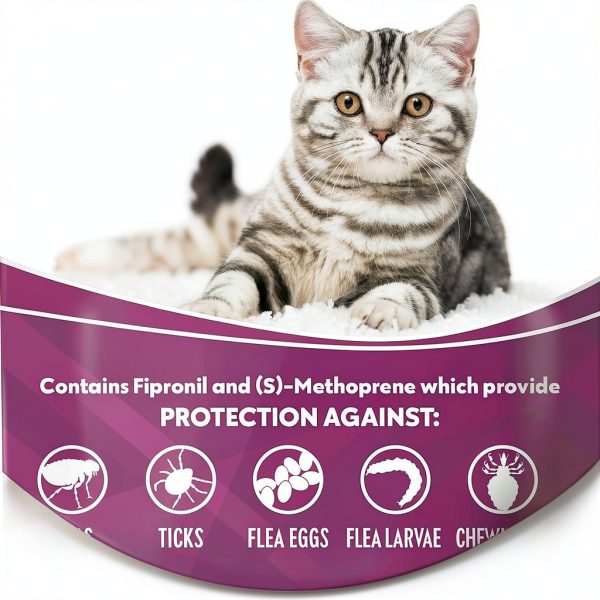 ZoGuard Plus Flea Drops for Cats Waterproof Tick Control-3