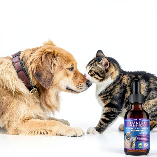 WEALLIN Natural Flea Tick Drops Plant Based Pet Protection-8
