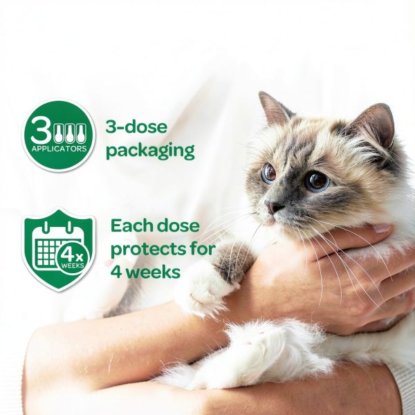 Virbac Cat Flea Drops Waterproof Flea Tick Control-7