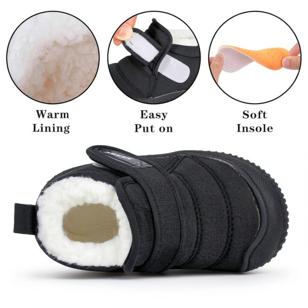 Toddler Snow Boots by Pavo for Baby Boys Girls-2