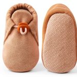 KARUNEL Baby Booties Soft Cotton Non Skid-0