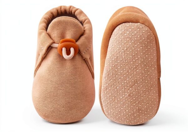 KARUNEL Baby Booties Soft Cotton Non Skid-0