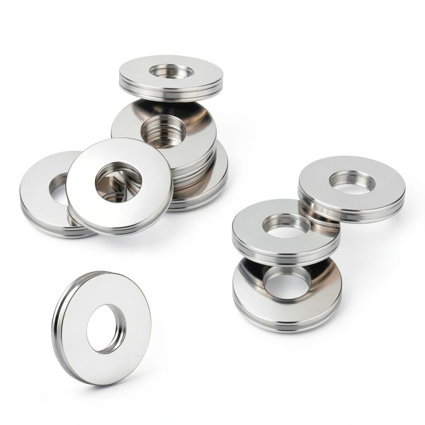FOCMKEAS AXK Needle Roller Thrust Bearing Set 10pcs with Washers Size-5