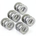 Kozelo Needle Roller Bearings Assorted Sizes with Steel Cage-0