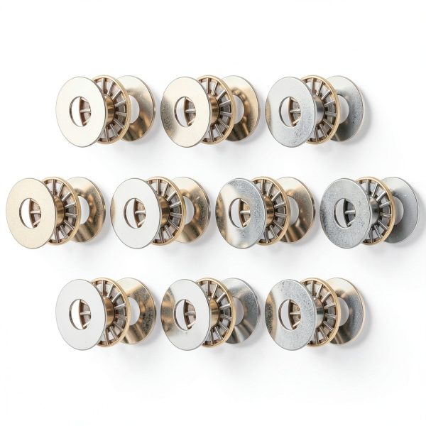 FOCMKEAS AXK Needle Roller Thrust Bearing Set 10pcs with Washers Size-0