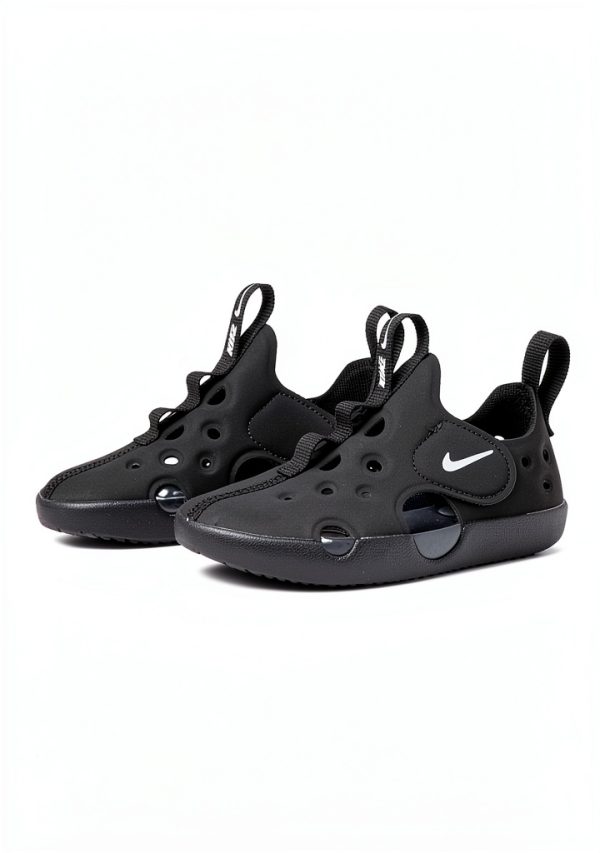 KidZone Classic Toddler Shoes Black White Anthracite Size 2-12-3
