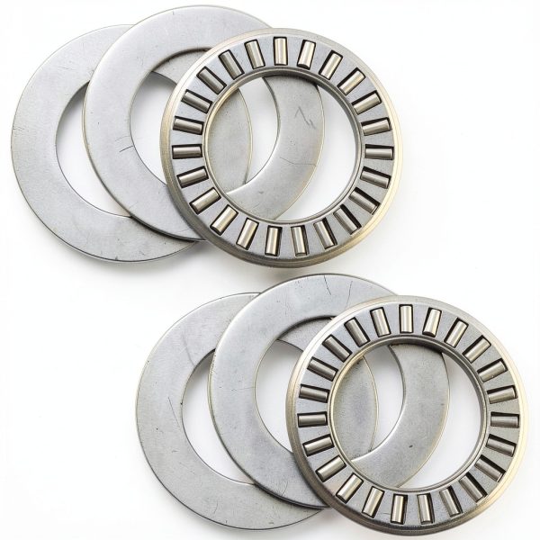 MEETOOT 6 Sets Thrust Needle Roller Bearings NTA1220+2TRA Thrust Needle Roller Bearing with Two Washers 3/4-5